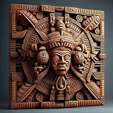 3D model aztec (STL)